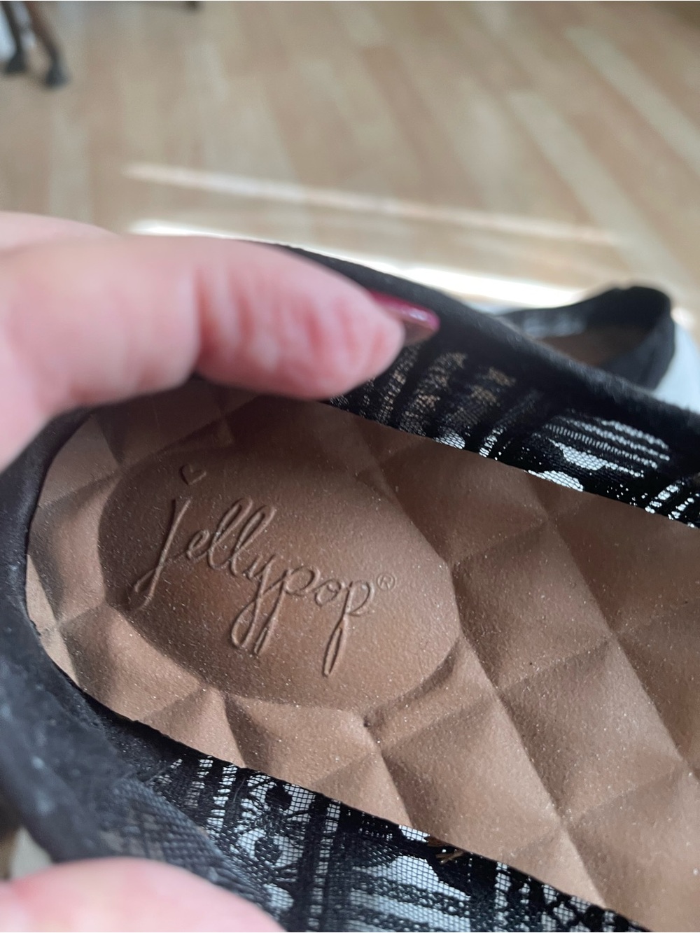 Lacey black flats - Picture 4 of 5